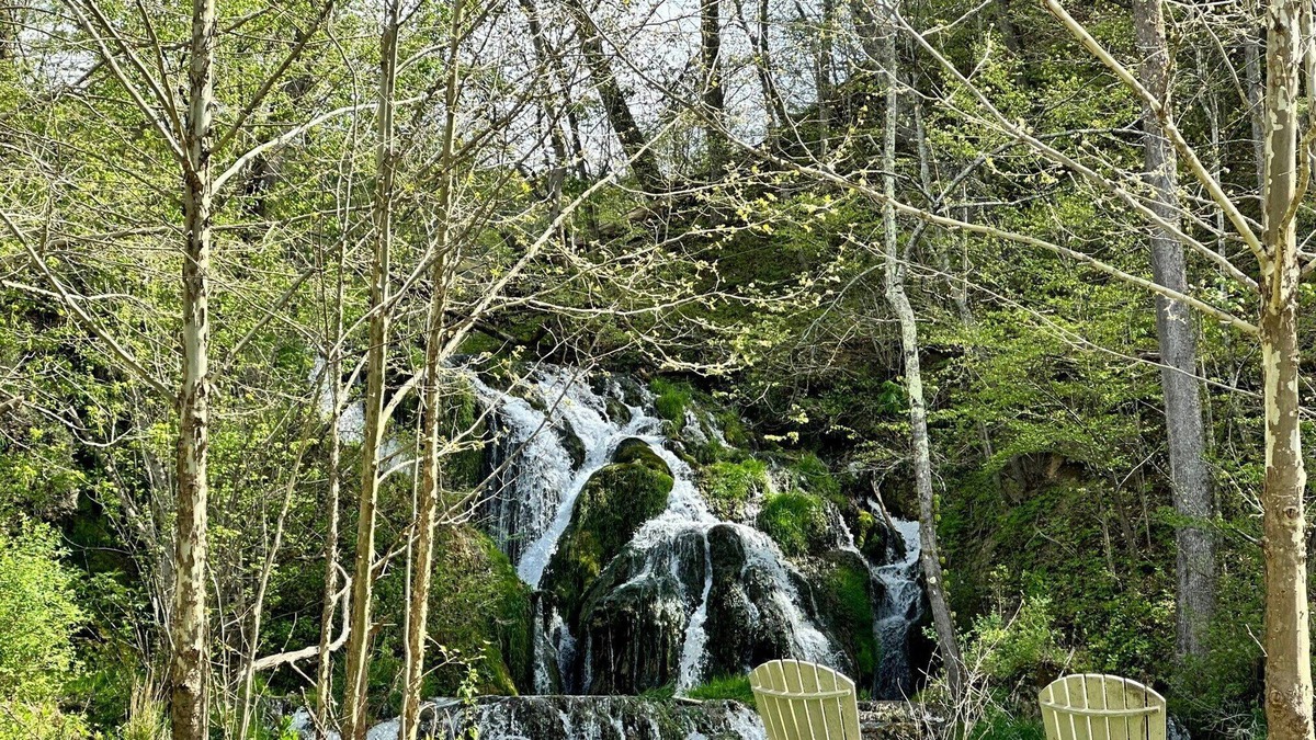 Glace RV Rental | Tentrr Signature Site - Beaverdam Falls, Sweet Springs