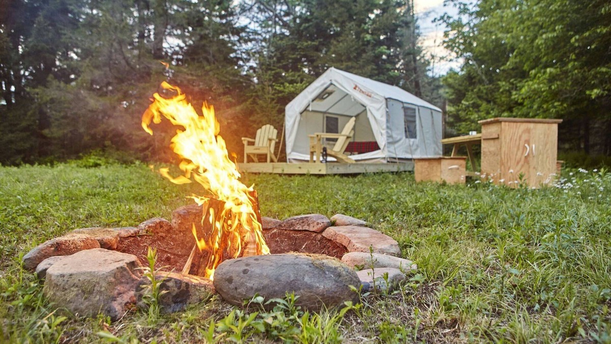 Elka Park RV Rental | Tentrr Signature Site - Sugarloaf Mountain Meadows Camp on Schoharie Creek NY
