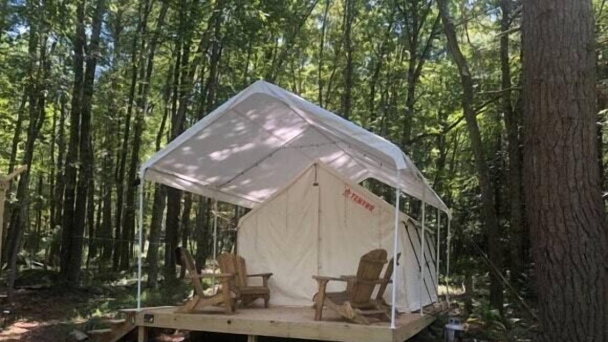 Ashfield RV Rental | Tentrr Signature Site - Serenity at Camp Temike