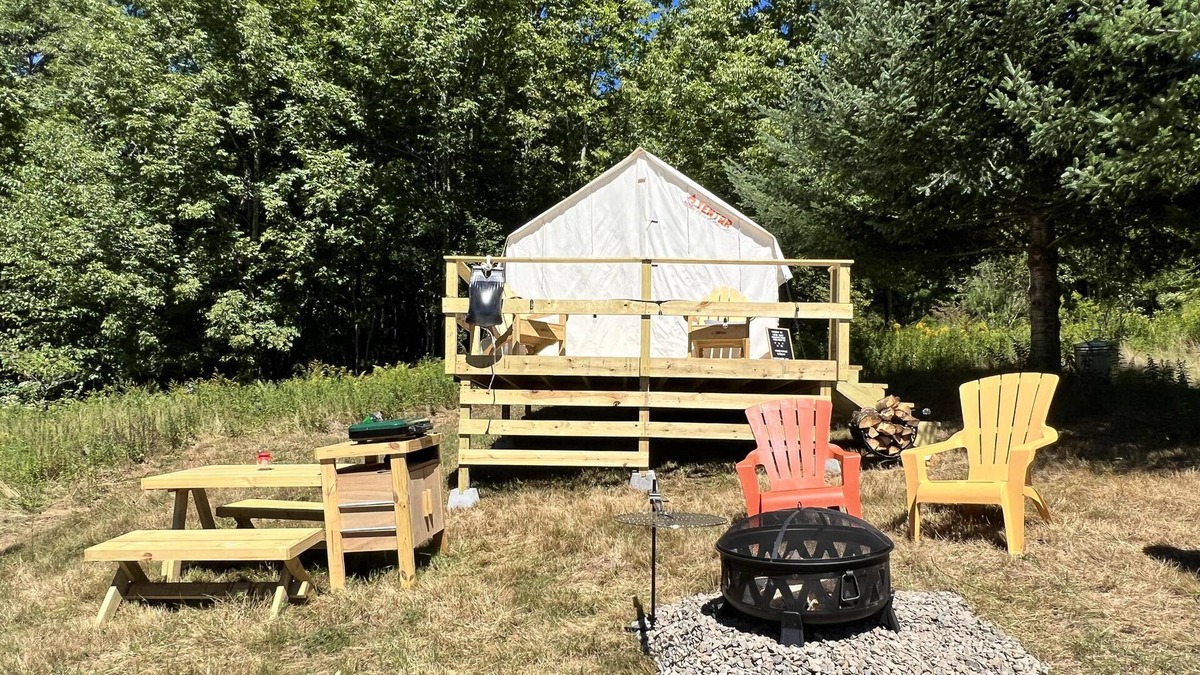 Long Eddy RV Rental | Tentrr Signature Site - Hillside Retreat