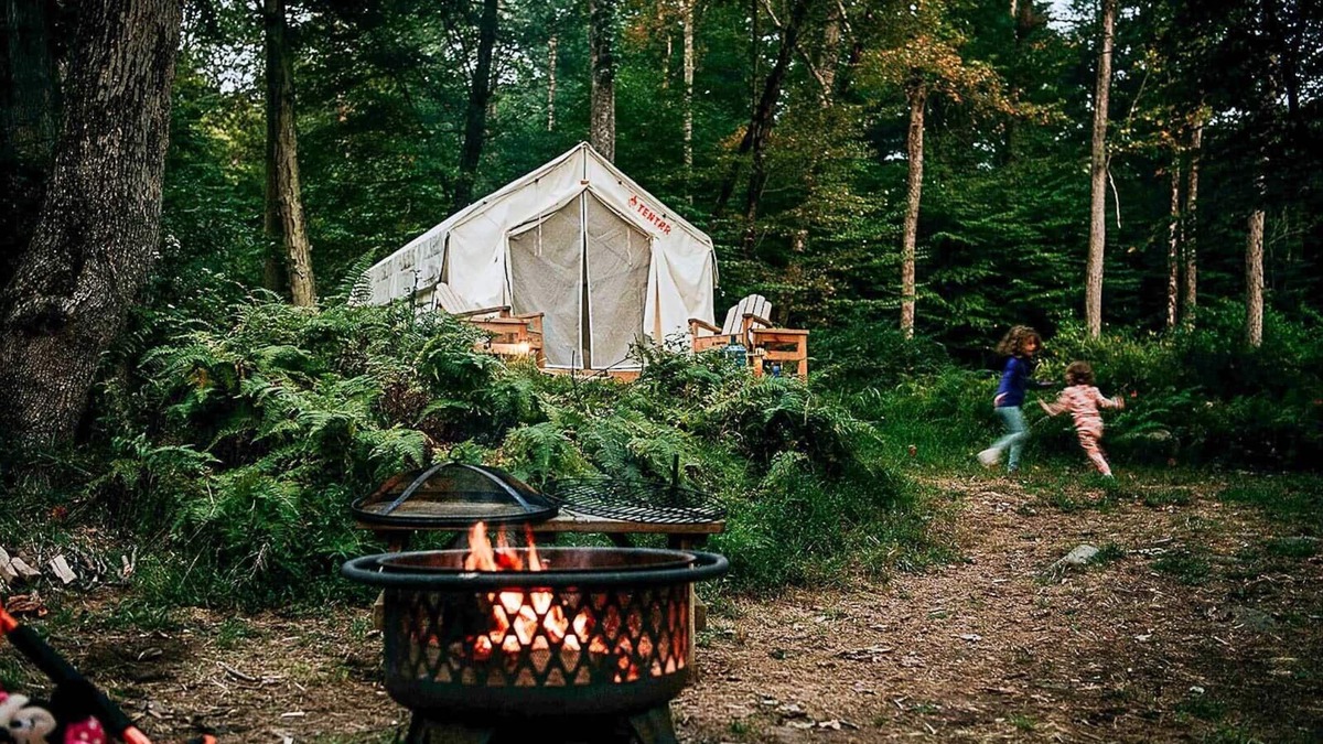 Pond Eddy RV Rental | Tentrr Signature Site - River Rock