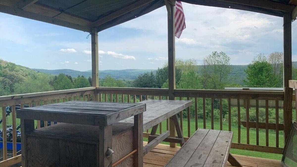 Unadilla RV Rental | Tentrr Signature Site - Valley View Serenity