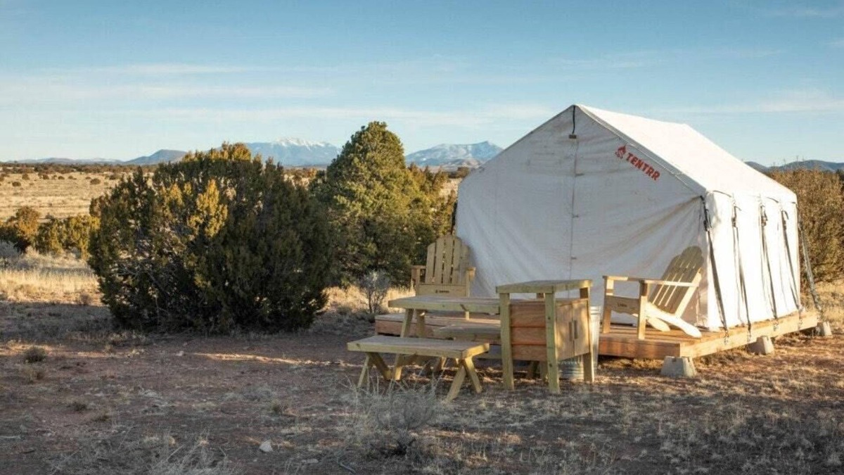 Valle RV Rental | Tentrr Signature Site - Grand Canyon Camping under the stars