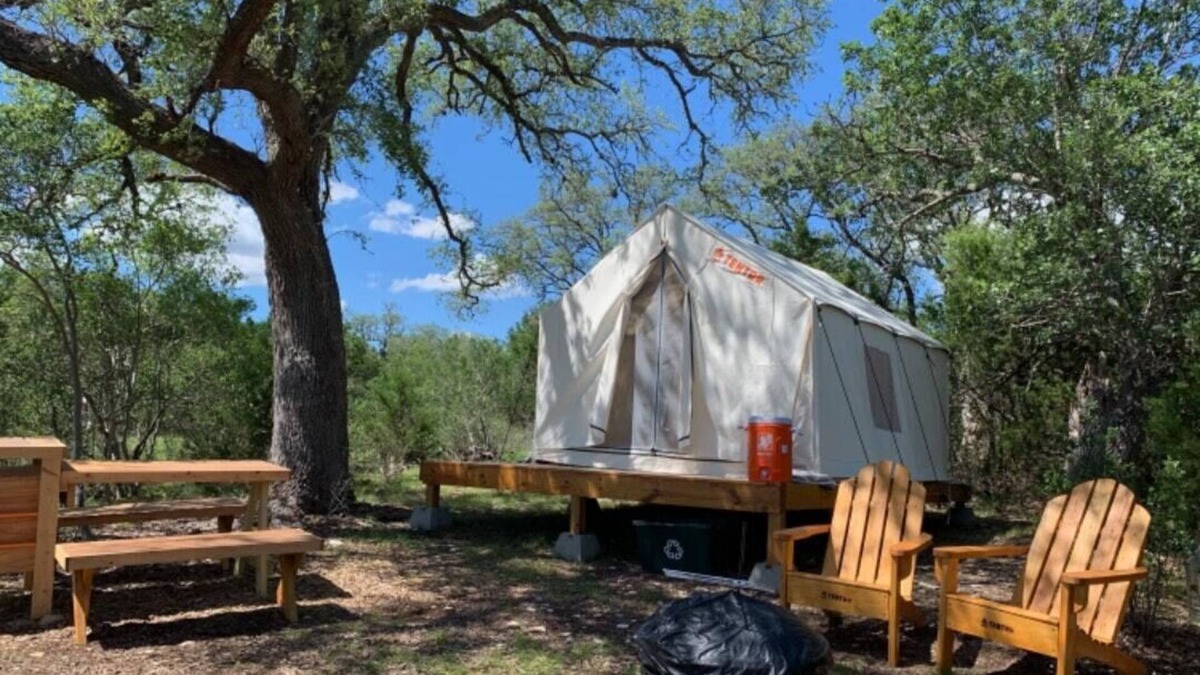 Wimberley RV Rental | Tentrr Signature Site - Inspiring Oaks Ranch