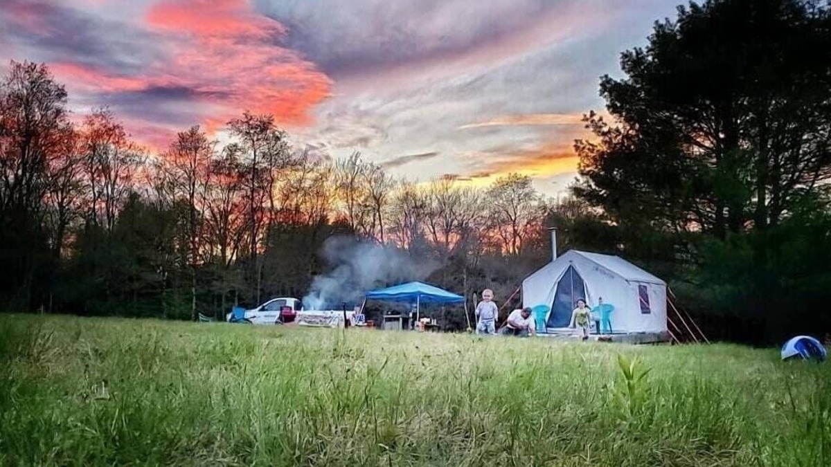 Worcester RV Rental | Tentrr Signature Site - Mountain View Campsite