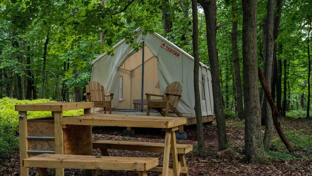 Berkeley Springs RV Rental | Tentrr State Park Site - WV Cacapon State Park - Site I - Single Camp