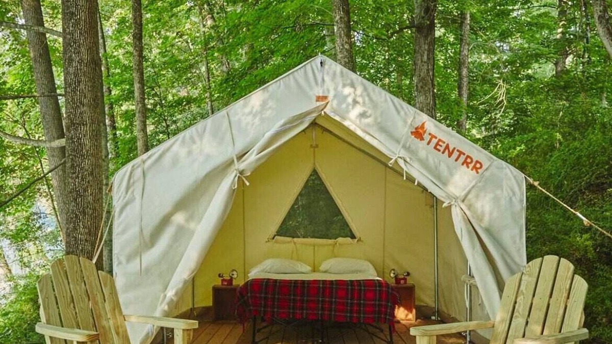 Gans RV Rental | Tentrr State Park Site - WV Coopers Rock State Park - Site J - Single Camp