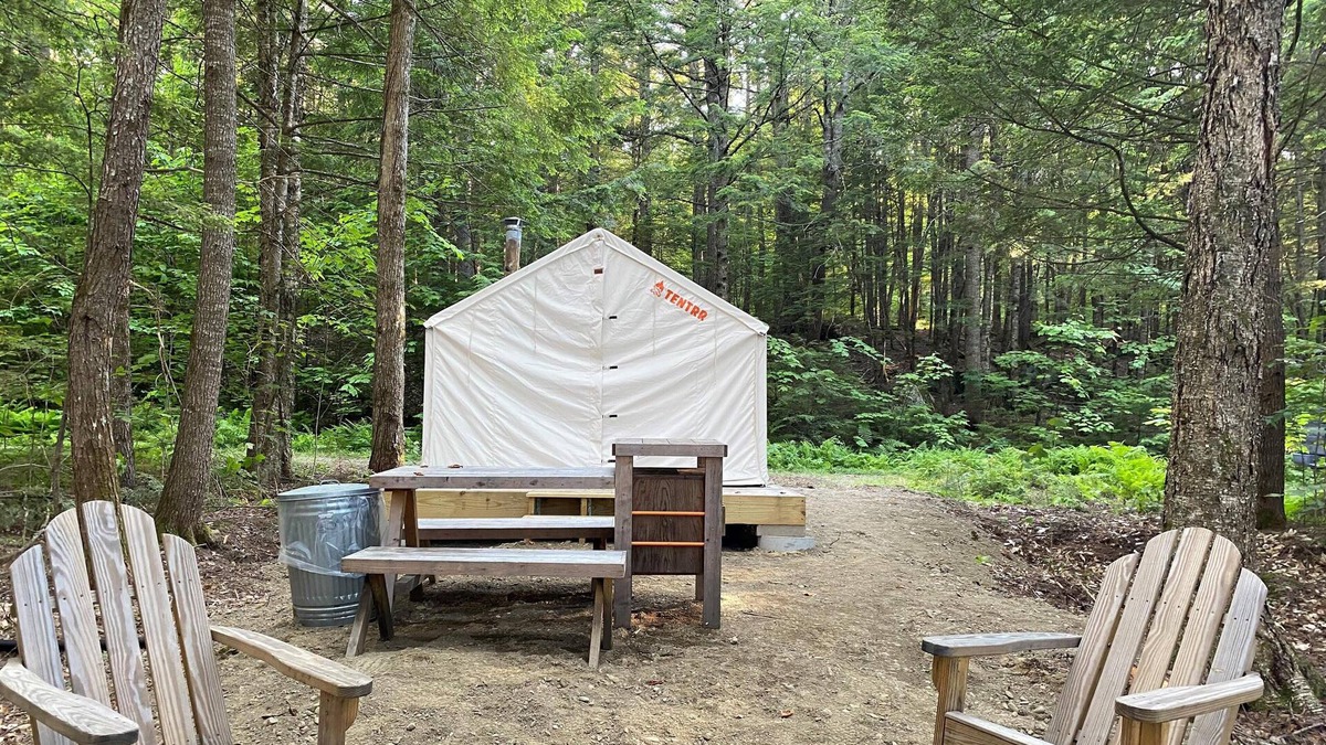 Dover-Foxcroft RV Rental | Tentrr State Park Site - Maine Peaks Kenny State Park - Single Camp