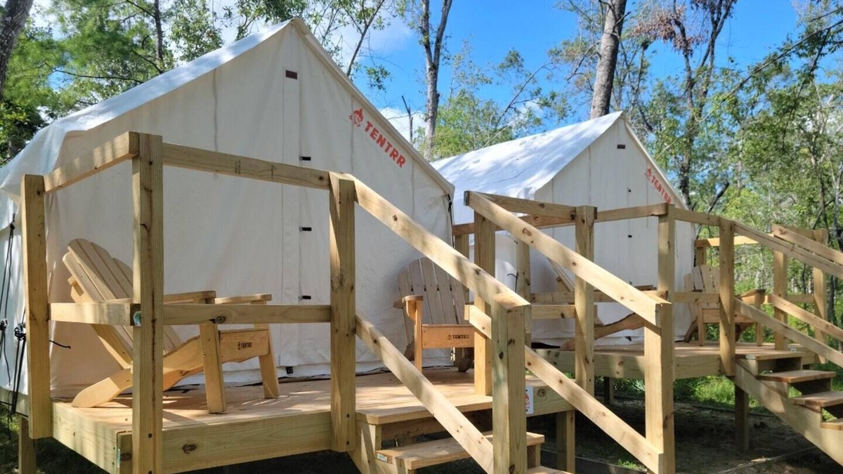 Springfield RV Rental | Tentrr State Park Site - Louisiana Tickfaw State Park - Woodland E - Double Camp