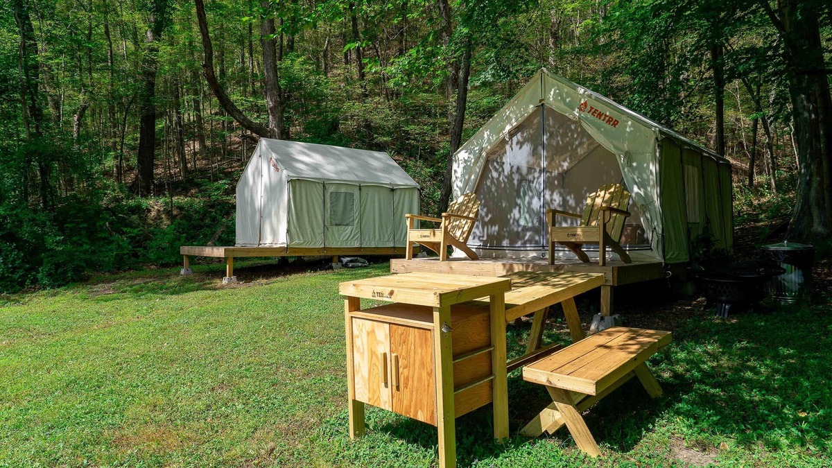 Millerton RV Rental | Tentrr State Park Site - NY Taconic State Park: Rudd Pond A - Double Camp