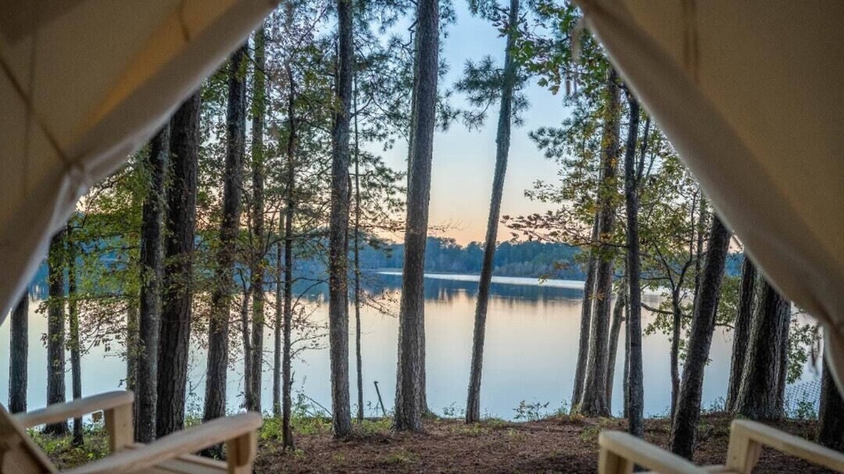McComb RV Rental | Tentrr State Park Site - Mississippi Percy Quin State Park - Eastside Lakeview A
