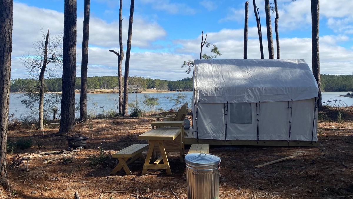 Anacoco RV Rental | Tentrr State Park Site - Louisiana South Toledo Bend State Park - Site A - Sing