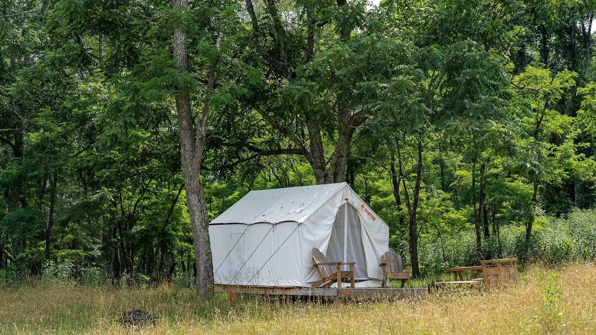 Mathias RV Rental | Tentrr State Park Site - WV Lost River State Park - Wooded Wilderness A - Single