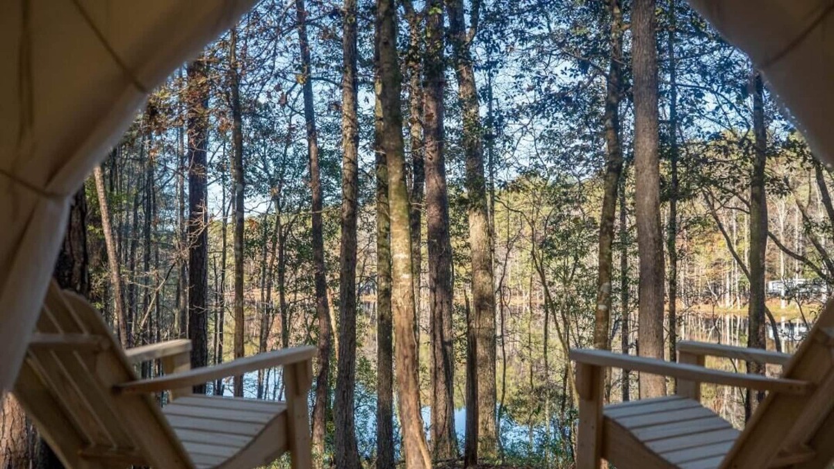 Quitman RV Rental | Tentrr State Park Site - Mississippi Clarkco State Park - Lakeview C - Single Ca