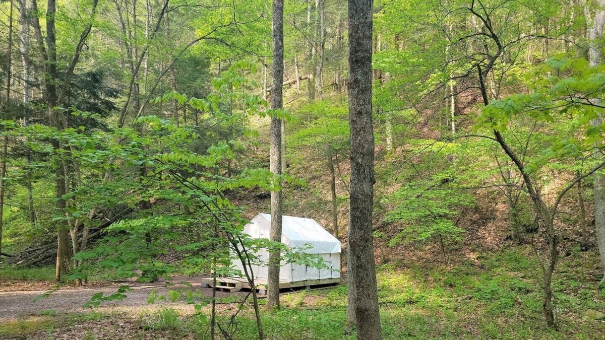 Swanton RV Rental | Tentrr State Park Site - Big Run State Park - Site B