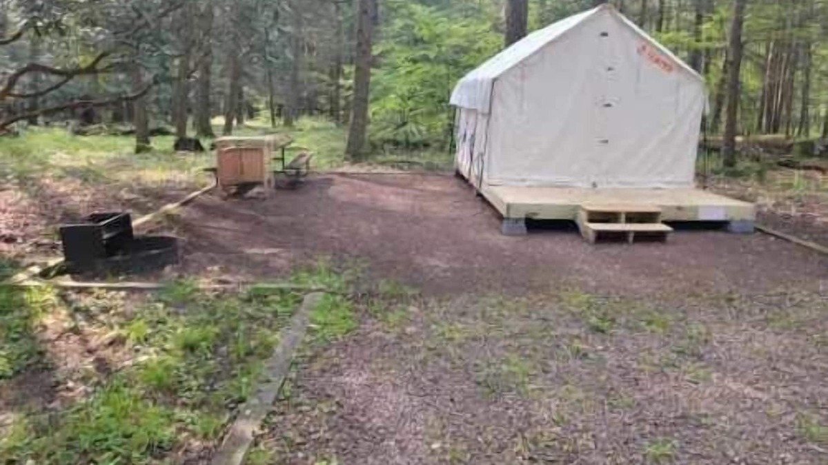 Swanton RV Rental | Tentrr State Park Site - Big Run State Park - Site E