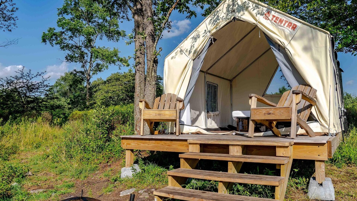 Davis RV Rental | Tentrr State Park Site - WV Blackwater Falls State Park - Site C - Double Camp
