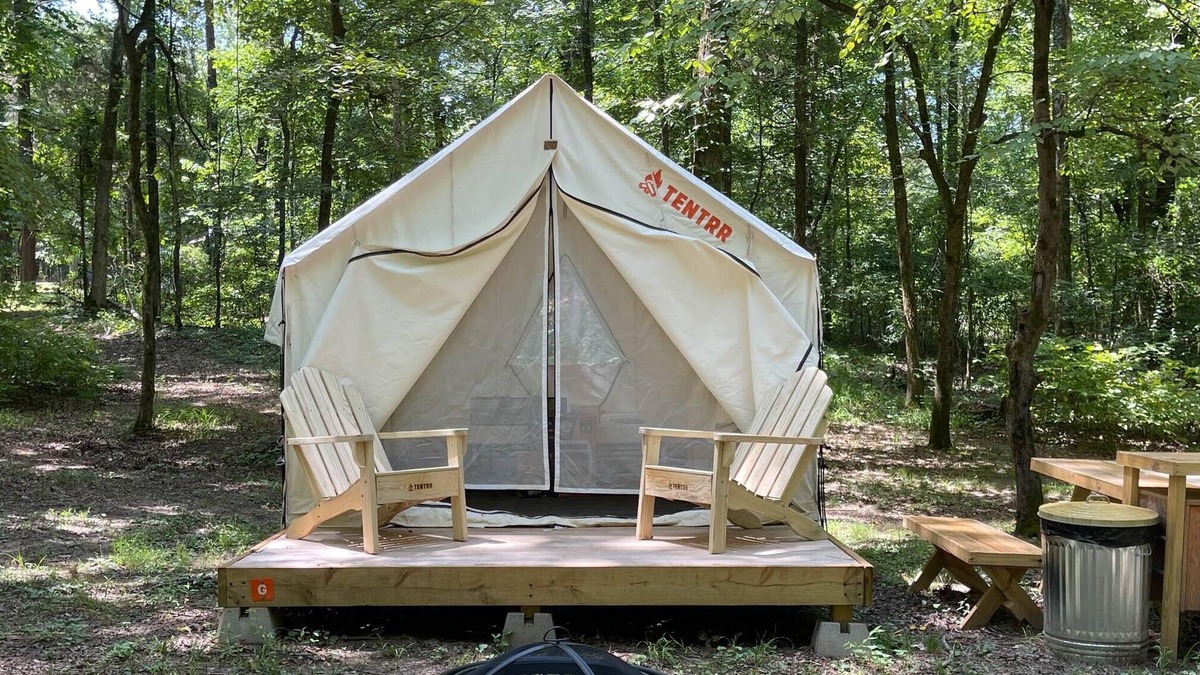 Holly Springs RV Rental | Tentrr State Park Site - Mississippi Wall Doxey State Park - Woodland G - Single
