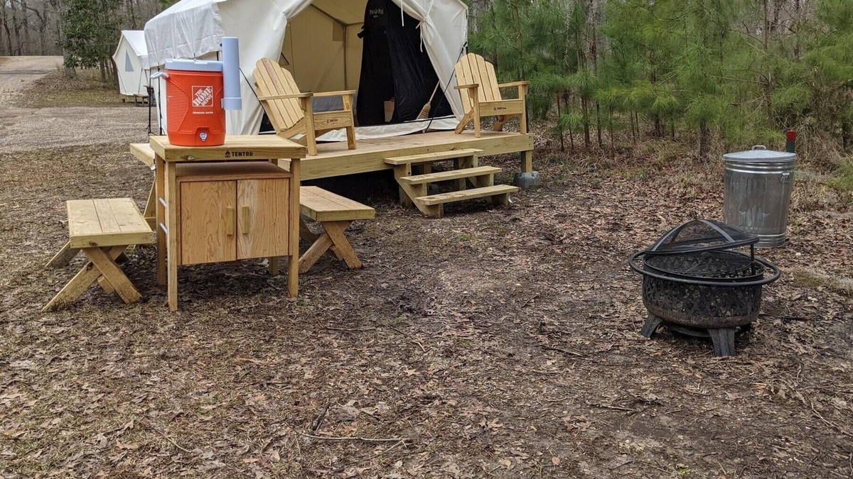 Saint Landry RV Rental | Tentrr State Park Site - Louisiana Chicot State Park - Site B - Double Camp
