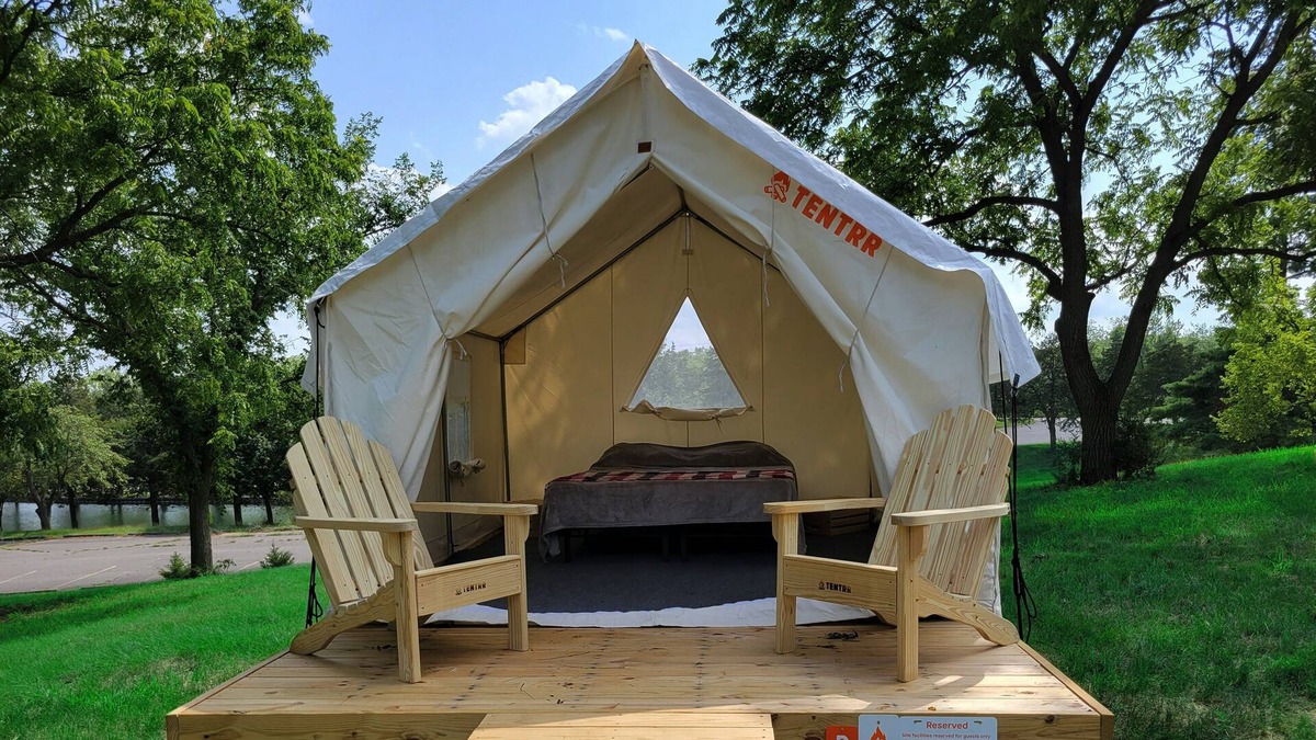 Milford RV Rental | Tentrr Signature Site - Hilltop Terrace - D