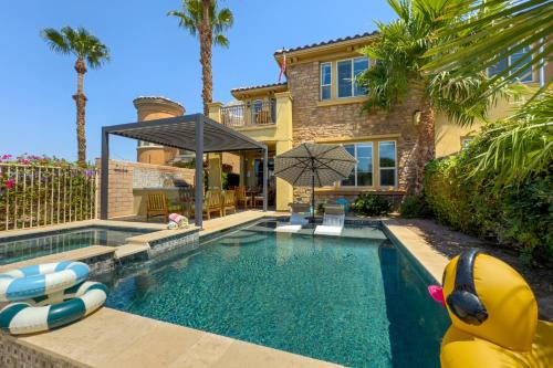 Terra Lago House | Terra Lago Villa Lake, Mountain and Desert view, Coachella Getaway