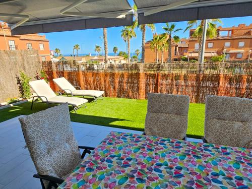Benajarafe Apartment | Terrace Mares de Benajarafe