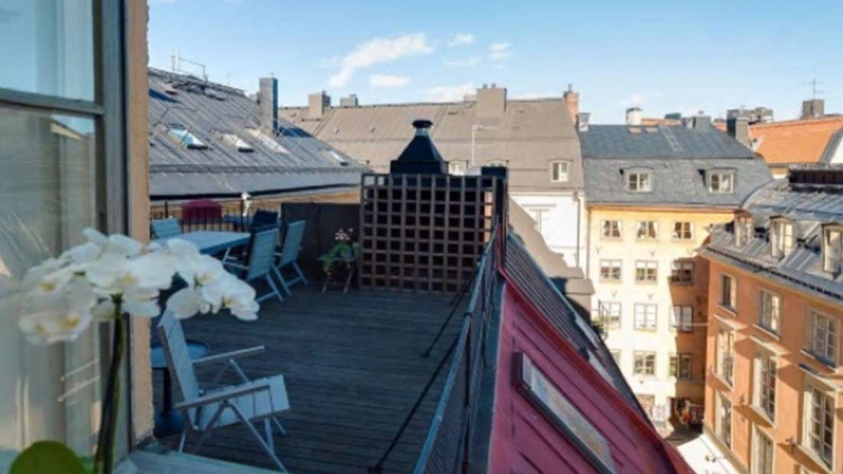 Gamla Stan Apartment | Terrace Old Town Stockholm