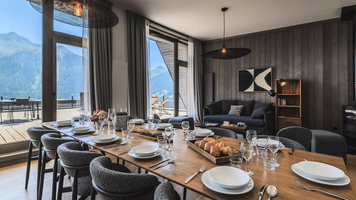 Plan Peisey Apartment | Terresens Le Quartz Residence - Apartment 7 Rooms 12 People Standard