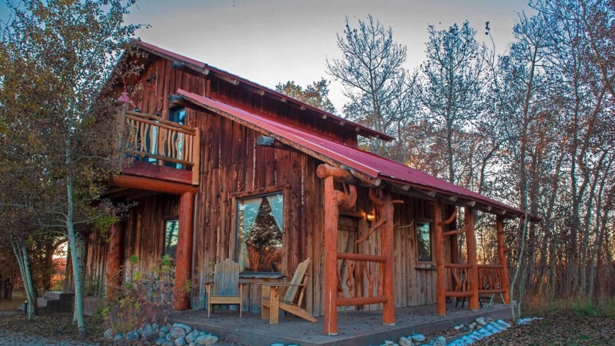 Clawson House | Teton Homestead : Rustic Northern Nook Cabin with Teton Views