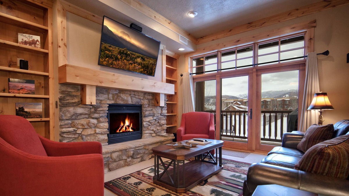 Victor Condo | Teton Springs Condo #206 in Victor w/A/C, W/D, WiFi, Balcony, Grill & Garage