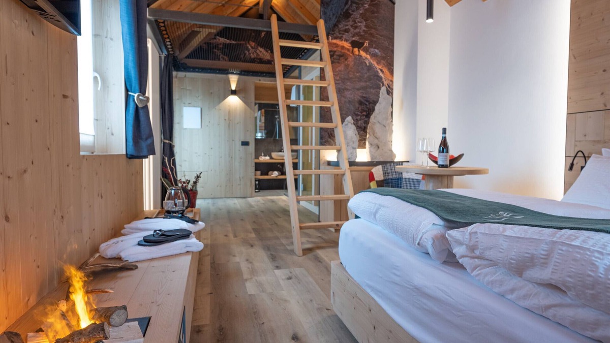 Chies d'Alpago Bed & Breakfast | TEVERONE SUITES - Room Camoscio