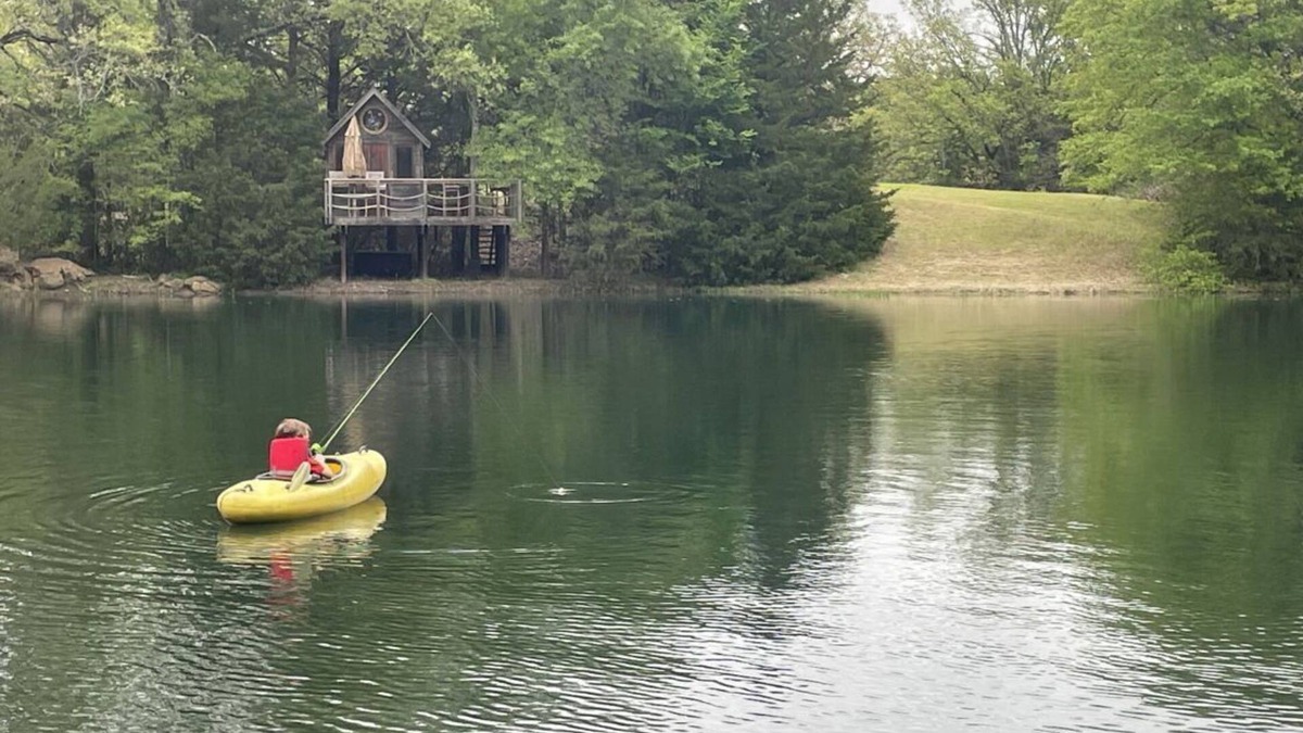 Elmo RV Rental | Texas Safari Camp-Family Friendly Tent Sites w/Fishing,Paddling,Swimming&Hiking