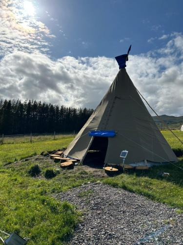 Lochcarron Other | Thainstone tipi off grid camping, on top NC500