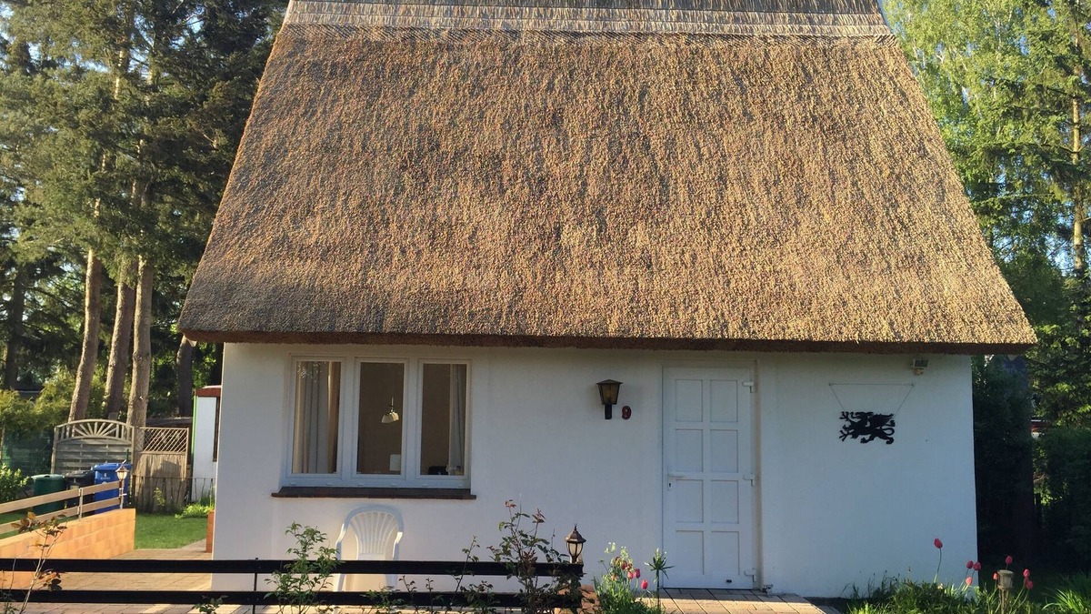Stahlbrode House | Thatched cottage on Greifswalder Bodden on the Baltic Sea for 2-3 persons