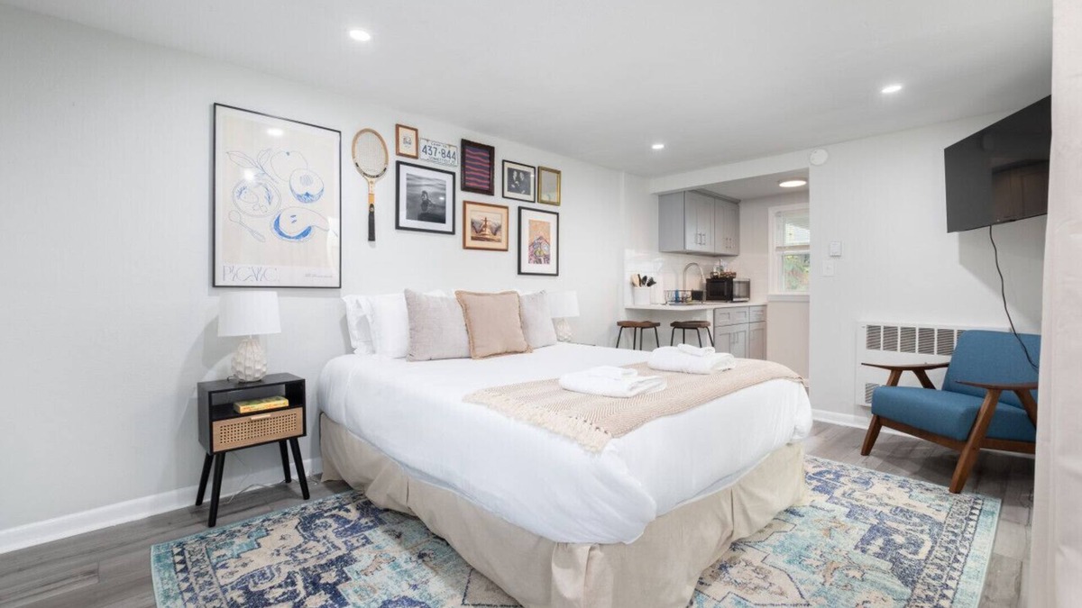 Old Mystic Apartment | The Andrews Studio · Near Mystic, Casinos + USCGA