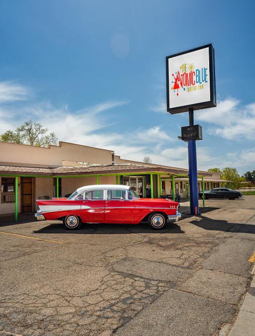 Monticello Hotel | The Atomic Blue Motor-Inn