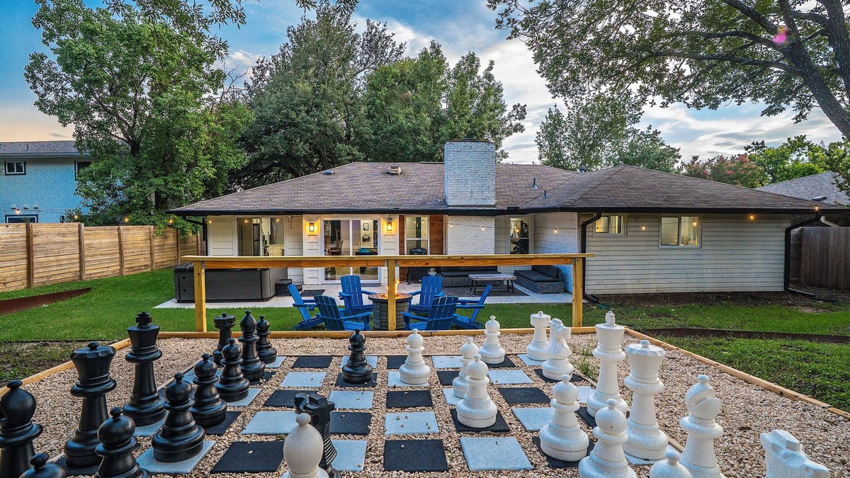 University Hills House | The Austin Hideaway Hot Tub and Firepit