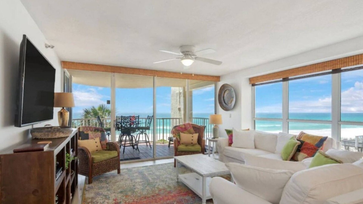 Miramar Beach Condo | The beach is your backyard at our Hidden Dunes Oasis!