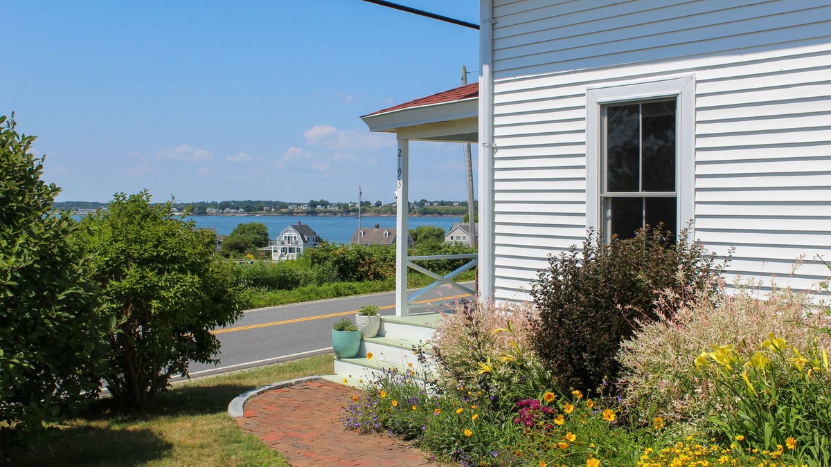 Bailey Island House | The Beach Rose - 3BR, 2BA home perched overlooking picturesque Mackerel Cove