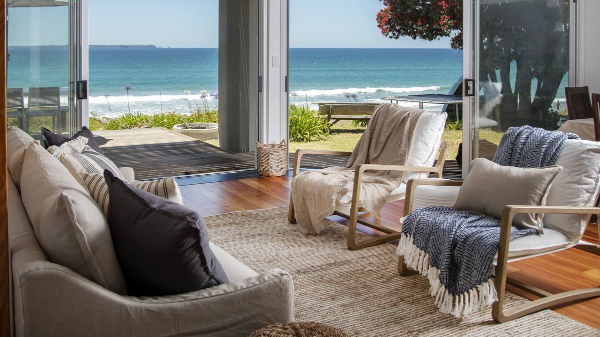 Papamoa Beach House | The Beachhouse- absolute beachfront!