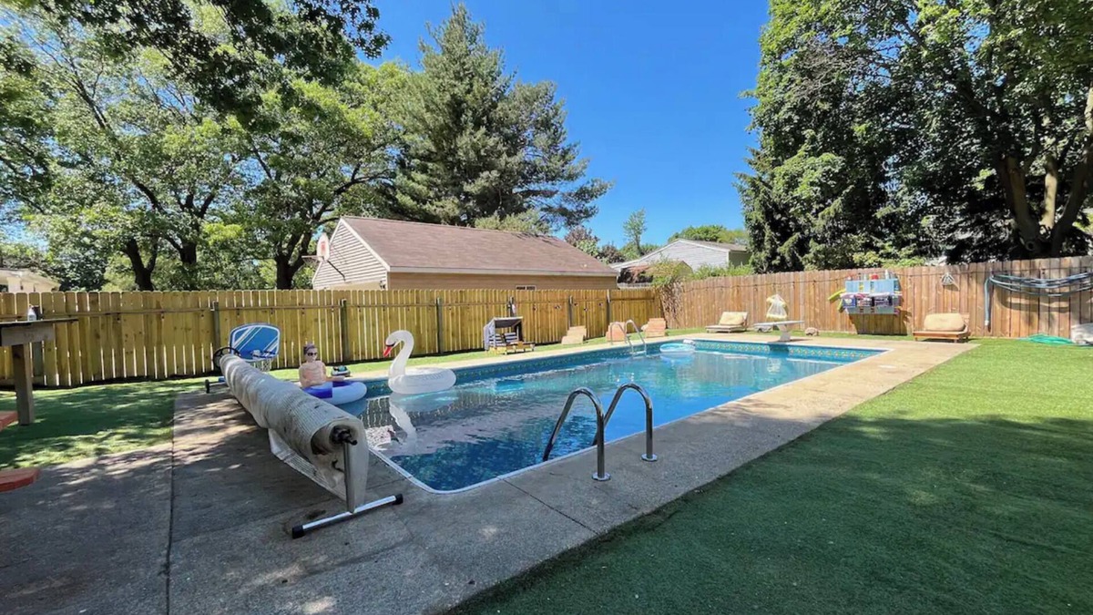 Wyoming House | The Beech House - Inground Pool Fun for Everyone!