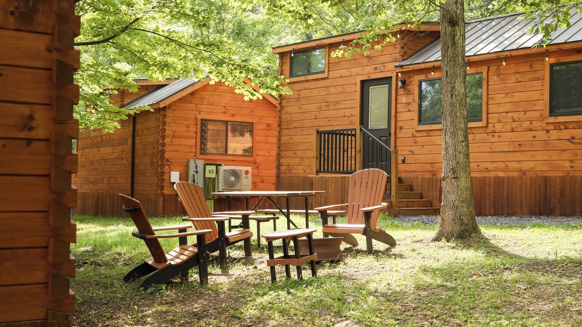 Mingoville Cabin | The Bellefonte Campground presents: Tiny Home | 2 Bedroom
