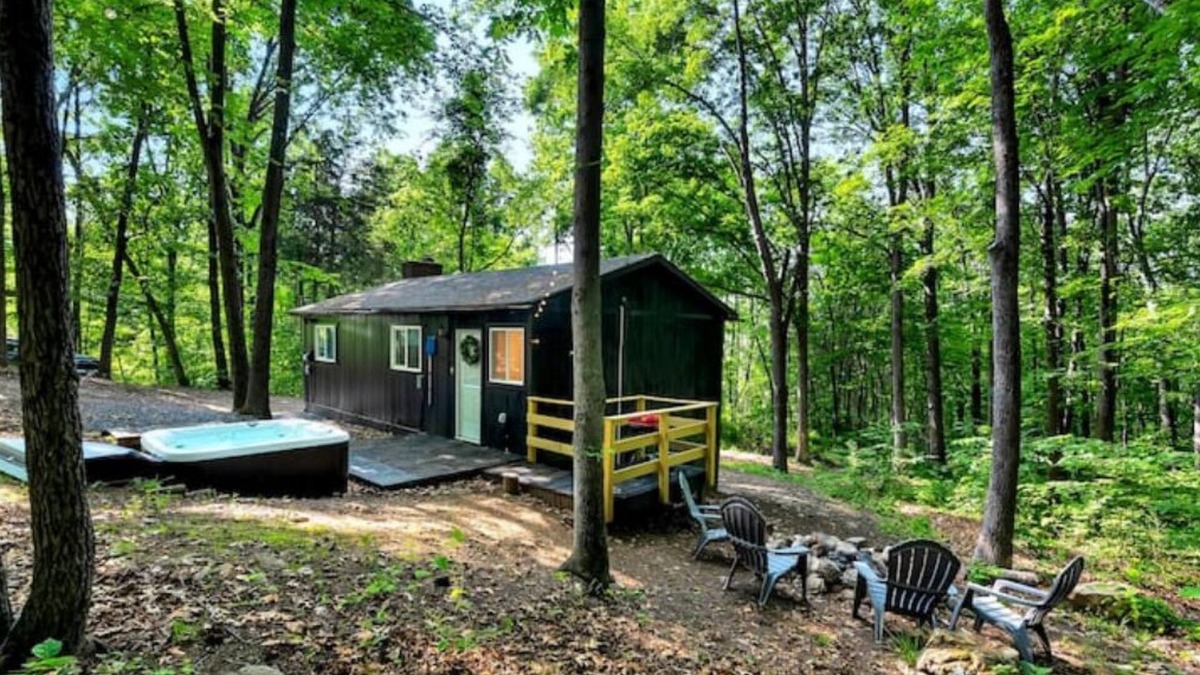 New Market Cabin | The BlackPearl Secluded Hot tub 1.5 hs from DC