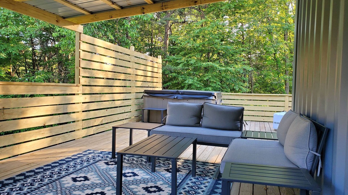 Logan Cabin | The Blue Bird "Shipping Container home" Newly Upgraded!