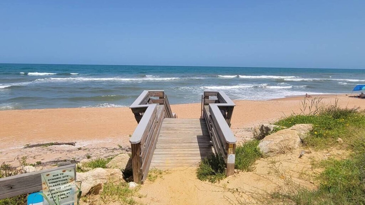 Ormond Beach Cottage | The Blue Dolphin Beach Cottage - Bring your bathing suit and your pup!