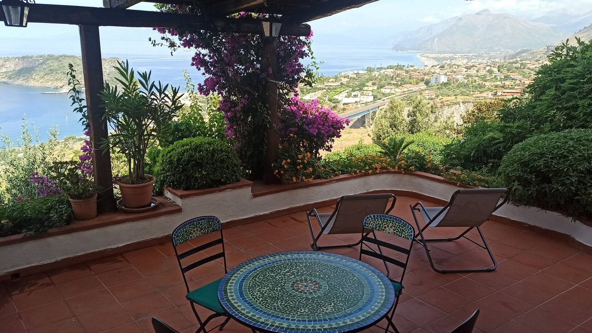 San Nicola Arcella Apartment | The Blue Loom House - astonishing panoramic views