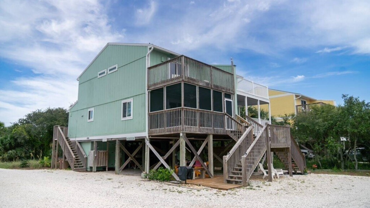 Cape San Blas House | The Cape is Great in the Fall!- Steps to Beach! , You’ll Love This Place!