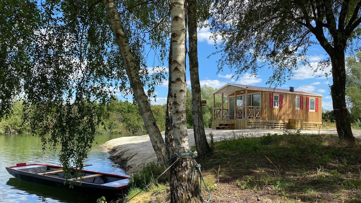 Gravon House | The Châlet Lodge - At the water's edge - Domaine des Etangs de la Bassée