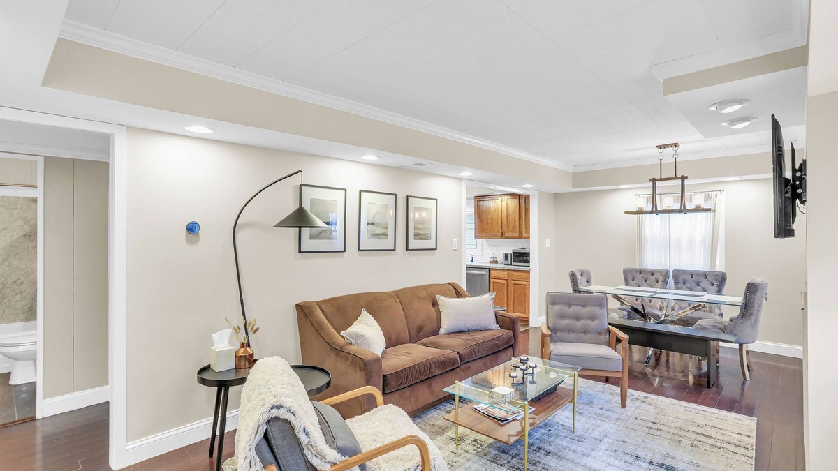 Champaign House | The Charming Home: 3-bedroom house, blocks to downtown Champaign, with WiFi, AC