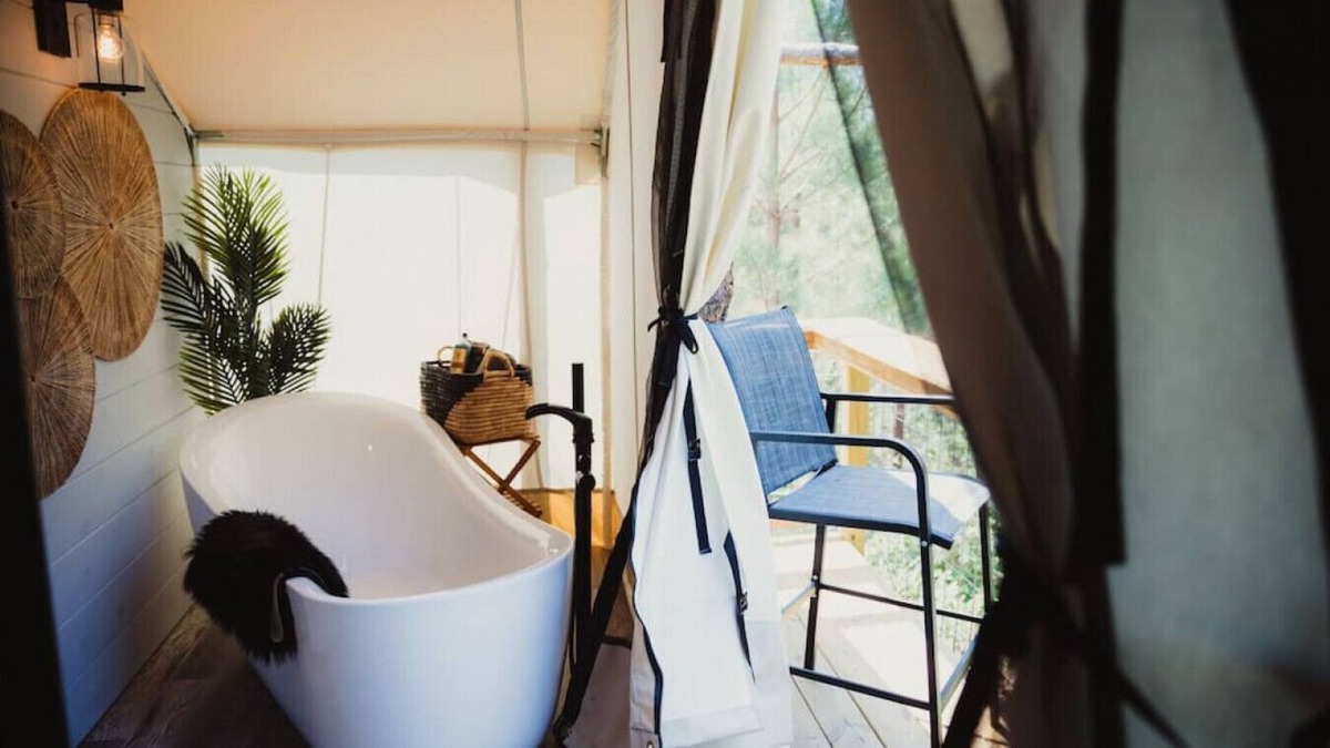 Cadiz RV Rental | The Chetopa, Luxury Safari Tent